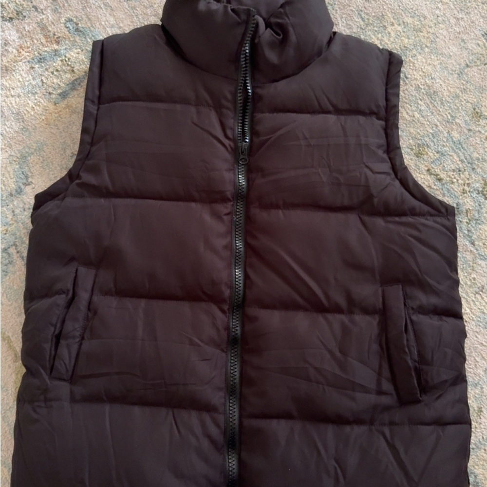 Black Puffer Vest